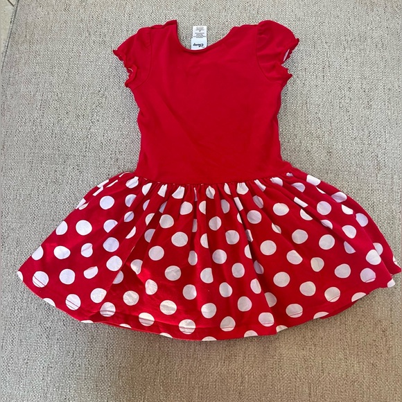 Disney Minnie Mouse Polka Dot Dress - Picture 2 of 5
